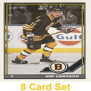Bob Carpenter Hockey Card Collection
